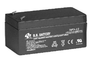 Аккумуляторная батарея В.В.Battery BP 3,6-12 (12V; 3.6 Ah) ― Системы безопасности, аккумуляторы, источники питания