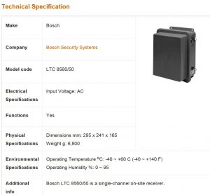 LTC8560/50 ― Системы безопасности, аккумуляторы, источники питания