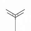 Кронштейн OXOR-SY4-3000x108-L1500 BLACK (Arlight, Сталь)
